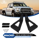 52" Curved Led Light Bar Roof Windshield Mount Brackets 2004-2018 Ford F150. Fixed Price $23.39.