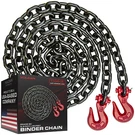 Vulcan G80 Binder Chain Tie Down - Grab Hooks 3/8" X 20' 7100 Lbs Swl. Fixed Price $95.99.