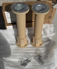 2 (pair) New General Dynamics Antenna Riser Mounts Military Tan Hmmwv M998 M1151. Fixed Price $199.00.