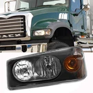 Driver Side Headlight Lamp Assembly Fit For Mack Granite GU713 Truck Left. Fixed Price $104.20.