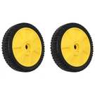Qty 2: Drive Wheel Assembly Fits John Deere Replaces AM111151. Fixed Price $44.99.