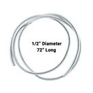 72-IN Chrome Wire Loom 1/2-IN Diameter, Wiring Cover. Fixed Price $12.45.