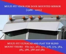Peterbilt Rdw 35080 Pb Ultra/flat Blind Mnt Super Untie Visor(door Mount Mirror). Fixed Price $932.91.
