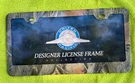 United Pacific 50047 License Frame Foliage Camouflage Plate. New. Fixed Price $29.00.
