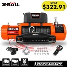 X-bull Electric Winch 13000LBS Synthetic Rope Towing Trailer For Truck 4WD Suv. Fixed Price $339.90.