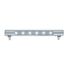 United Pacific S2008LED Auxiliary Light Bar Stainless Steel, White Led/clear Len. Fixed Price $75.97.