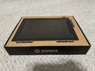 Stopbox Pro Portable Pistol Safe Box, Mechanical Lock, Steel, Black, 1 Gun. Fixed Price $84.99.