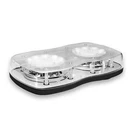Trux TLED-W5 Light Bar, Permanent Mount. 3 Flash, 1440 Lm (18 Diodes). Fixed Price $264.74.