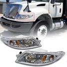 For 2002-2019 International Truck 4100 4200 4300 4400 8500 8600 Headlights Pair. Fixed Price $119.00.