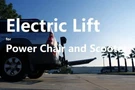 Power Wheelchair Scooter Lift Mobility Electric Carrier T40-250. Fixed Price $699.00.