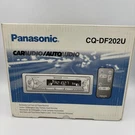 Panasonic CQ-DF202U Removable Full Front Cd Player/receiver New In Box Old Stock. Fixed Price $59.90.
