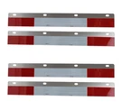 Pack 24"X 3" Aluminum Mud Flap Reflector Reflective Tape Strip RT25. Fixed Price $40.99.