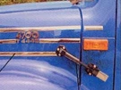 International 4000 Series 2 Piece Hood Latch Set Fits 4700/4900. Fixed Price $30.00.