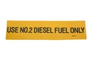 Mack 4MR1275 Diesel Fuel Name Plate Decal Nos. Fixed Price $59.99.