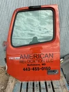 Volvo Vnl Driver Side Front Door Assembly W/ Harness 23216383 Orange. Fixed Price $750.00.