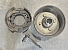 Meritor / Allison 2000 Transmission Parking Brake Drum Assembly 9" 155N217C. Fixed Price $65.00.