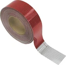 Peterson 465-1 Conspicuity Tape, Red/white 11/7, 600 Cp, 150'L, 2"", V92"". Fixed Price $136.65.