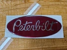 Oem Red/chrome Replacement Peterbilt Decal Emblem Genuine Size & Fit Stick. Fixed Price $74.99.