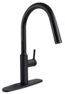 Valterra PF231765 Black Premium Slimline Single Handle Pull Down Kitchen Faucet. Fixed Price $141.41.