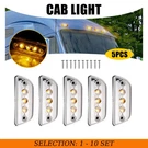 5-50 Led Cab Roof Running Clearance Smoke Lens Light Fit Peterbilt 579 2015-2020. Fixed Price $290.61.
