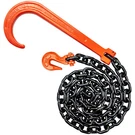 Vulcan G80 Long J Hook Tow Chain - 3/8" X 6' Proseries 7100 Lbs Swl. Fixed Price $87.99.