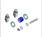 Atro TR57-44645 V Rod Rebush Kit Polyurethane Neway 48100511 SRK-645 Adz Series. Fixed Price $326.62.