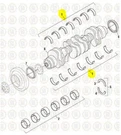 Pai 671560AHP Brg,main,std DD15. Fixed Price $65.88.