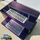 Peterbilt Box Step Plate Stainless Steel For 359, 379, 389, 388, Set. Fixed Price $365.99.