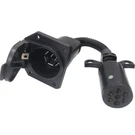 7 Way Rv Blade Pin Round Trailer Wiring Harness Adapter Universal Towing. Fixed Price $18.99.
