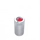 United Pacific 21776B Radio Knob, C.b. With Red Crystal, Chrome Plastic. Fixed Price $31.94.