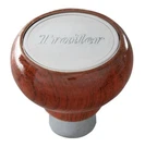 Grand General Gga 96025 Rosewood Screw-in Air Control Knob With Chrome Rim. Fixed Price $71.42.