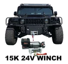 24V Hmmwv Humvee 15K Winch Milemarker 15000 Lbs Pounds Electric Military Spec. Fixed Price $1289.99.
