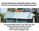 Replaces Kenworth W900 Exterior Sun Visor , Co. Fixed Price $886.71.