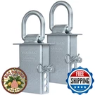 Vulcan Silver Stake Pocket D-ring Assembly 2 Pack. Fixed Price $85.10.