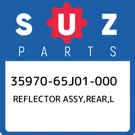 35970-65J01-000 Suzuki Reflector Assy,rear,l 3597065J01000, New Genuine Oem Part. Fixed Price $55.14.