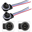 Universal Pigtail Wire Female Socket 3157 Two Harness Brake Stop Replace. Fixed Price $12.82.