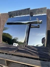 24X27 Stainless Quarter Fender Set Freightliner Peterbilt United Pacific 10809. Fixed Price $215.95.