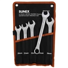 Sunex 9605MA 5-PC Metric Raised Panel Combi Wrench Set. Fixed Price $63.95.
