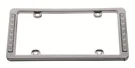 United Pacific License Plate Frame Plastic Chrome White Led Light Each 50121. Fixed Price $35.99.