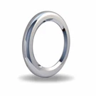 Trux TBEZ-4CH4 4" Round Chrome Twist-on Bezel. Fixed Price $12.95.