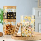 3 Pcs Glass Storage Cans Coffee Candy Snack Miscellaneous Grain. Fixed Price $26.98.