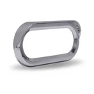 Trux TBEZ-OBCH5 Bezel, Oval, Chrome, Plastic, Visor, Twist On. Fixed Price $34.00.