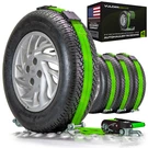 Vulcan High-viz 120" Rolling Idler 3-CLEAT Car Tie Down, 3300 Lbs. Swl, 4 Pack. Fixed Price $134.99.