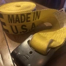 Kinedyne 4"X30' Winch Straps With Hook, Flatbed Tie Down. Fixed Price $40.00.