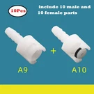 Universal 10MALE+10FEMALE Plastic Nibp Cuff Air Hose Connectors Quick. Fixed Price $19.99.