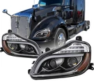 For Kenworth 2013-2021 T680 Black Full Led Right & Left Side Pair Set With Bulb. Fixed Price $1049.99.